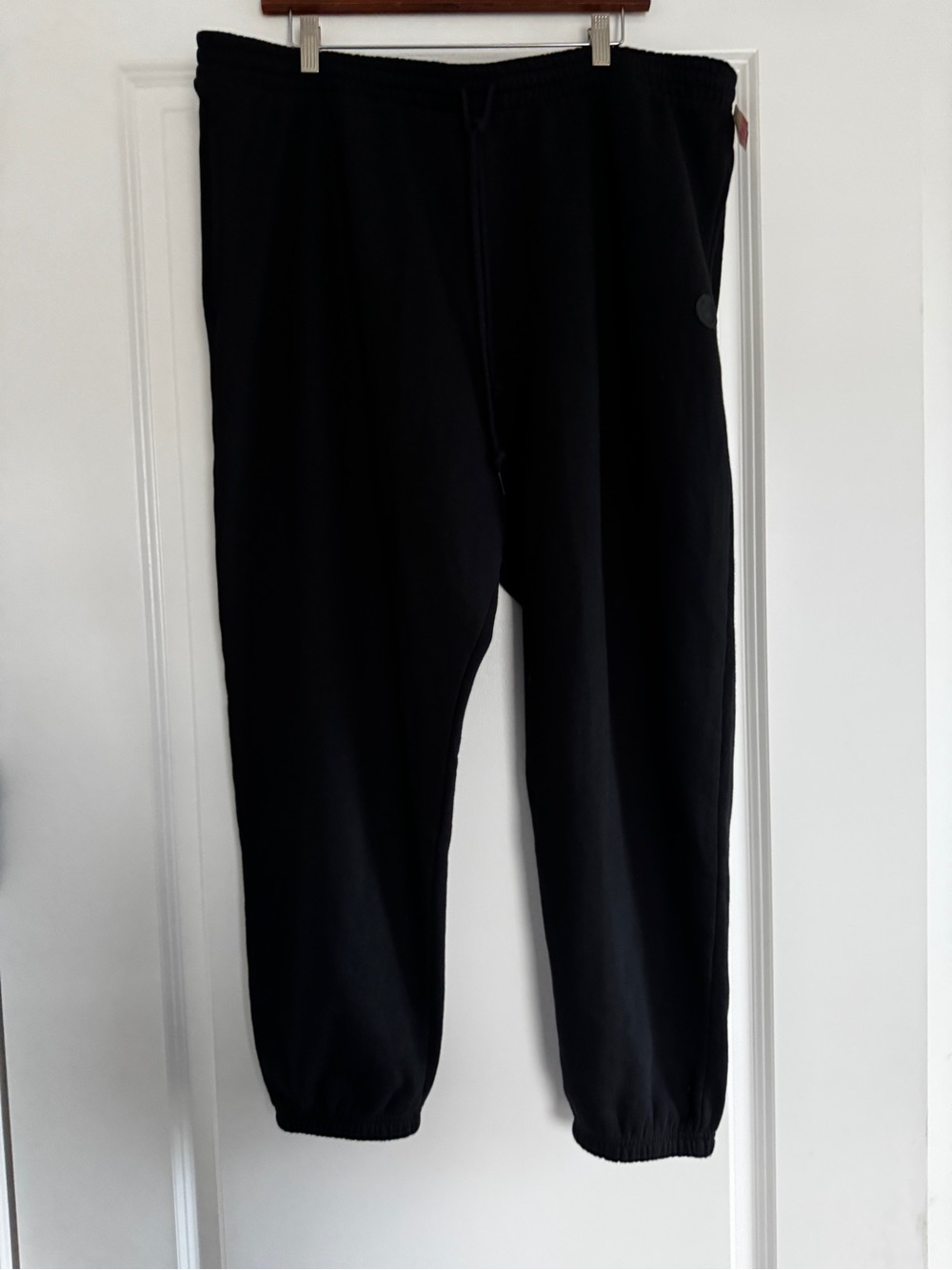 NWT V.S. PINK So Black Regular Fit Drawstring Sweatpants XXL